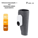 Massageador de panturrilha - Pine.D