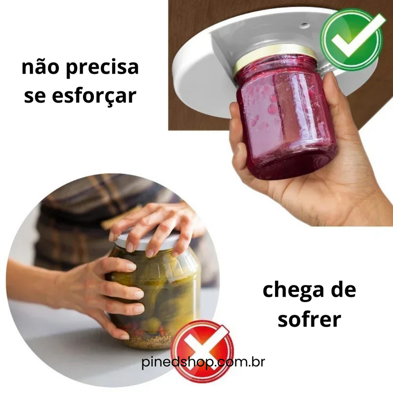 Abridor Universal para Fixar no Armário da - Pine.D