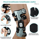 Imobilizador Estabilizador Joelho Articulado Joelheira - Pine.D