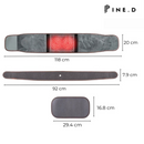 Massageador Lombar Pine.D - Compressa Quente