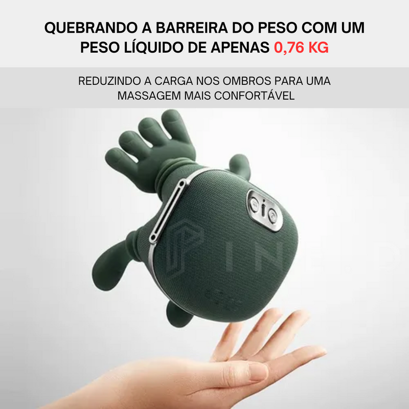 Massageador portátil relaxante para pescoço e costas - Pine.D