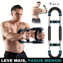 Barra de Exercícios Ajustável 5 em 1 - Pine.D